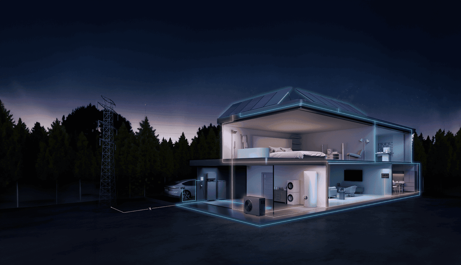 Accumulatore integrato con impianto fotovoltaico