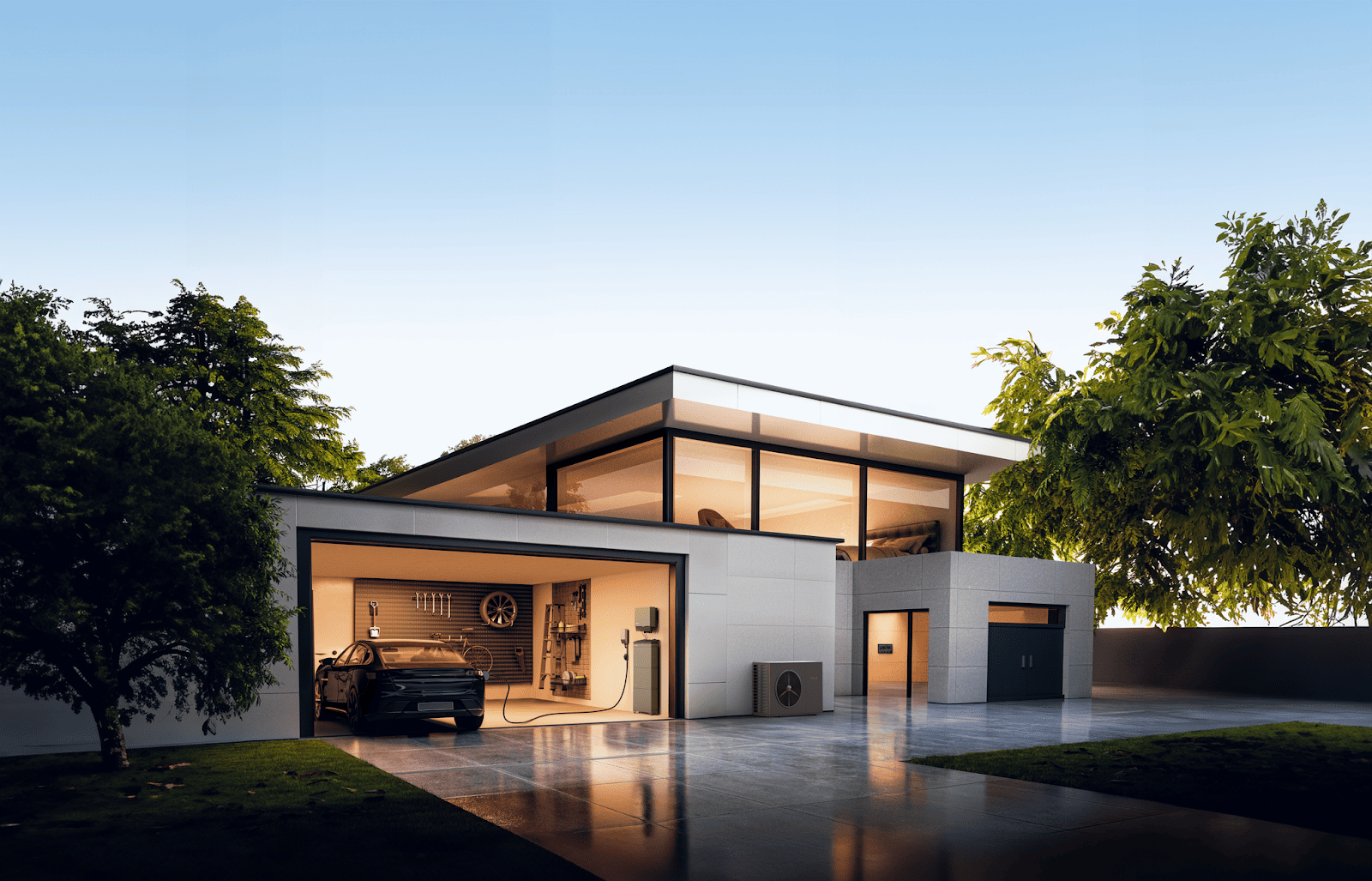 Smart Home mit EcoFlow Solarsystem, Wallbox und Batteriespeicher – Teil des EcoFlow Energie-Ecosystems