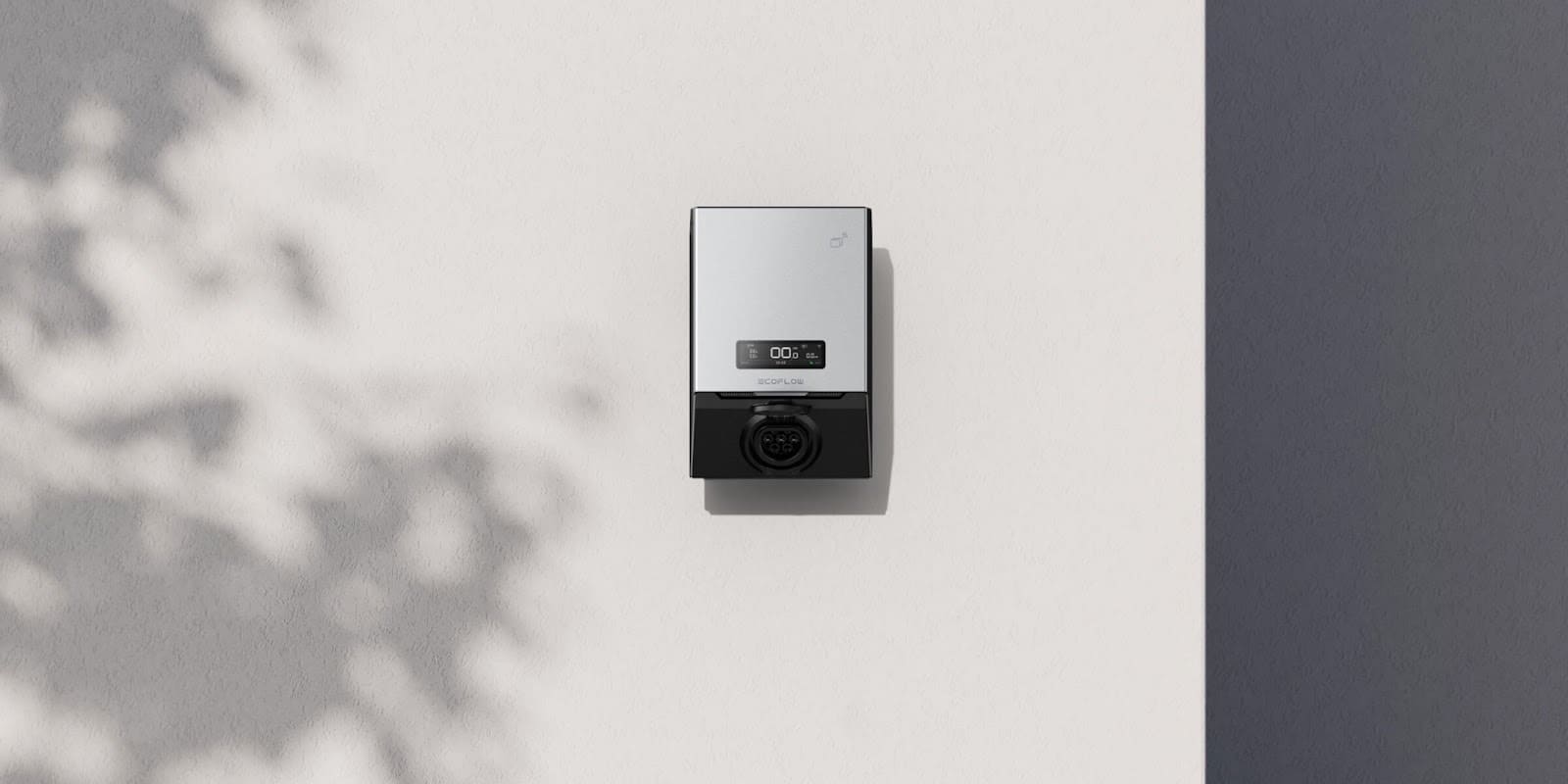 EcoFlow PowerPulse 2 wall installation, ready for outdoor charging