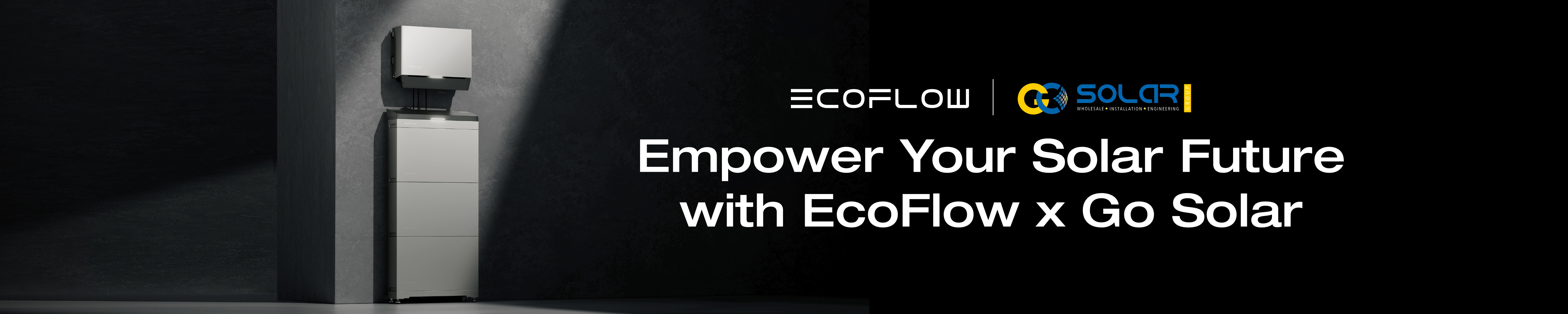 Empower your solar future with EcoFlow and Go Solar