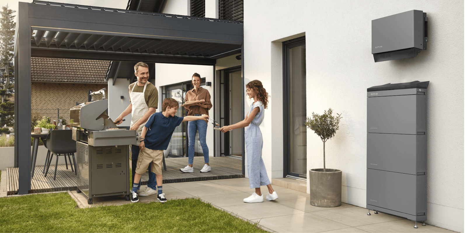 EcoFlow PowerOcean batteriespeicher für Zuhaus