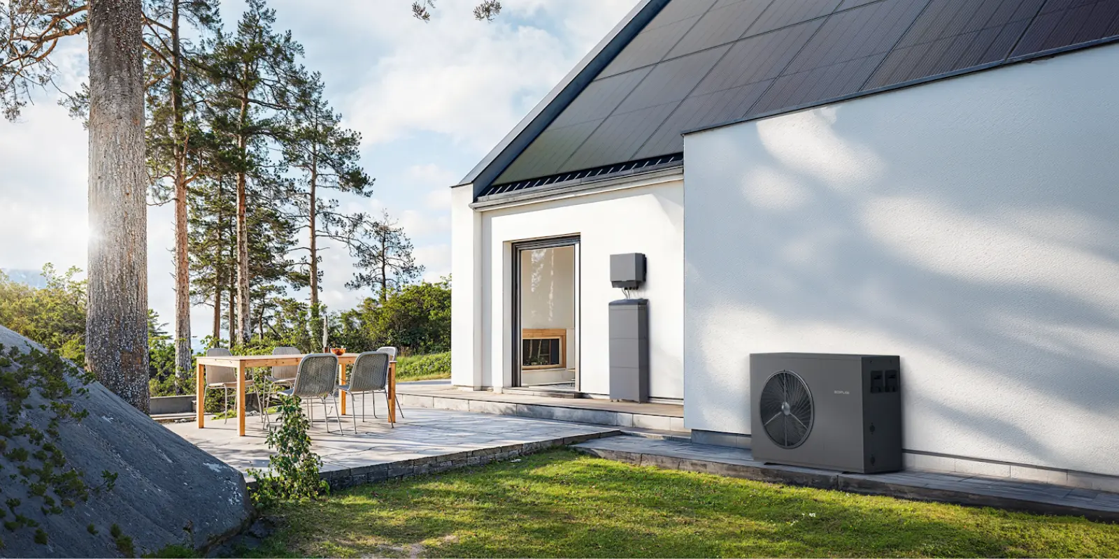 EcoFlow PowerHeat Wärmepumpe mit Solar