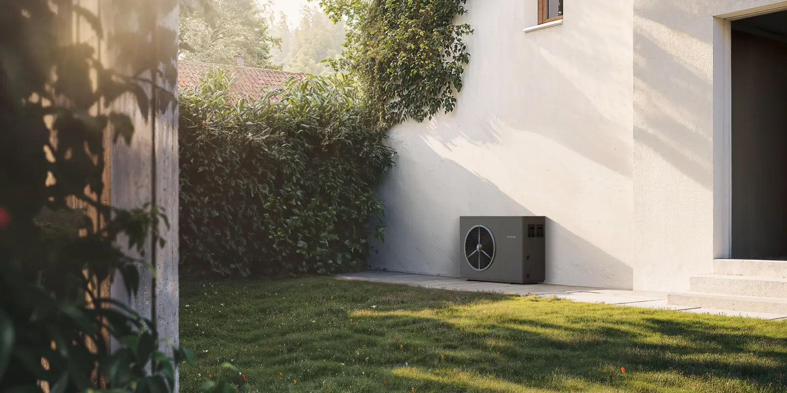 EcoFlow PowerHeat heat pump with solar power