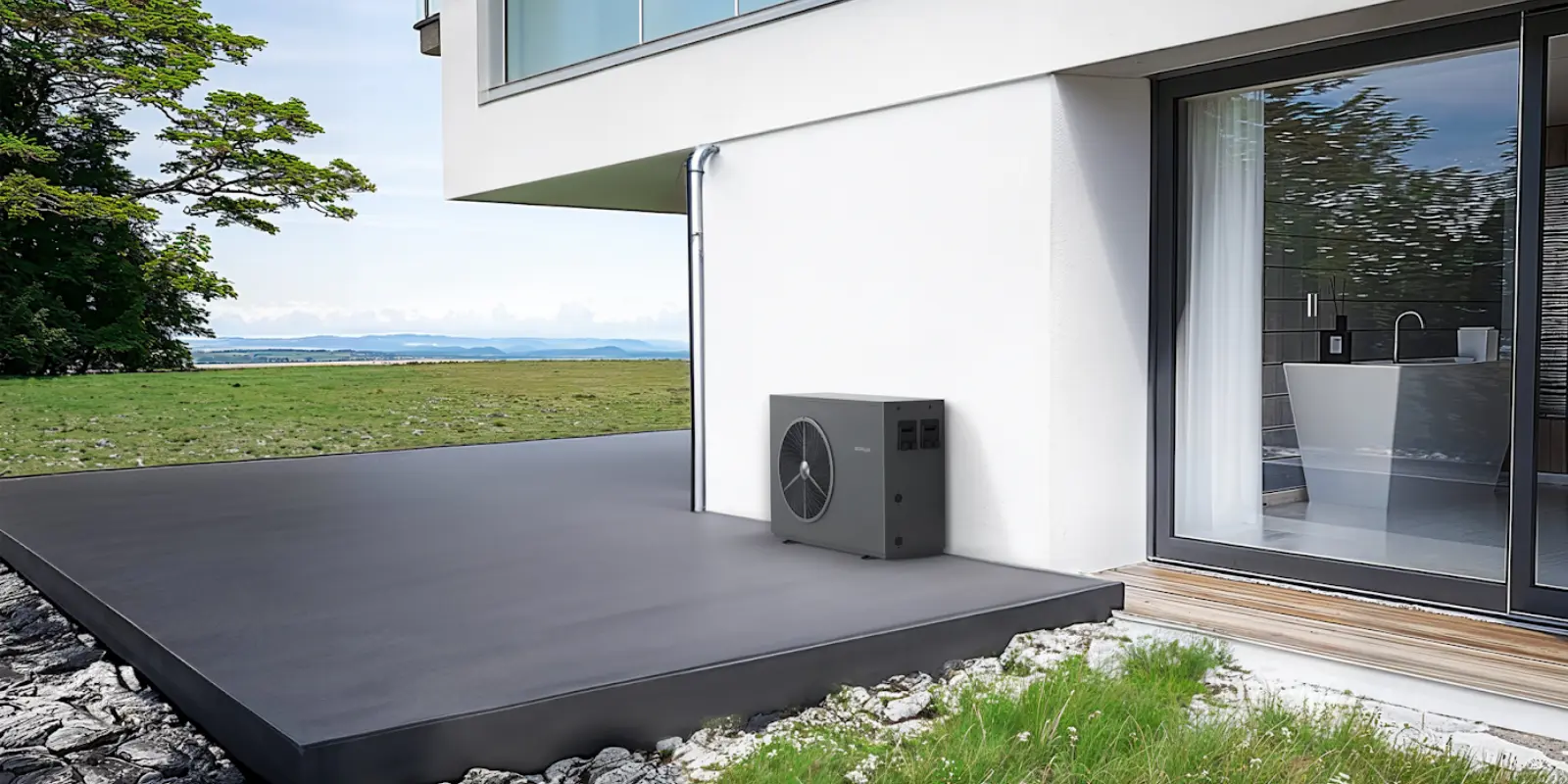  EcoFlow PowerHeat Wärmepumpe mit Solar