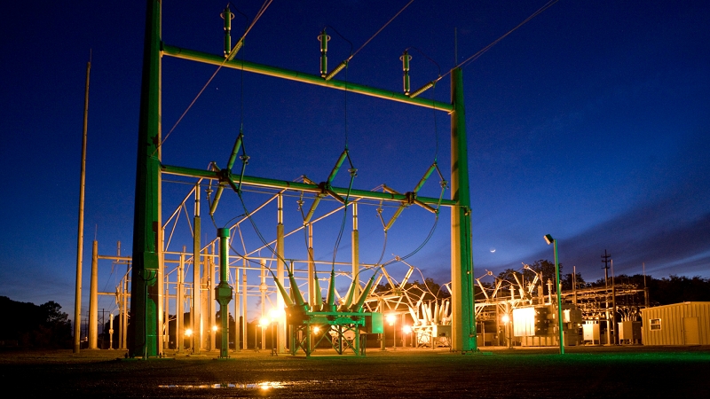 The black start of power grid