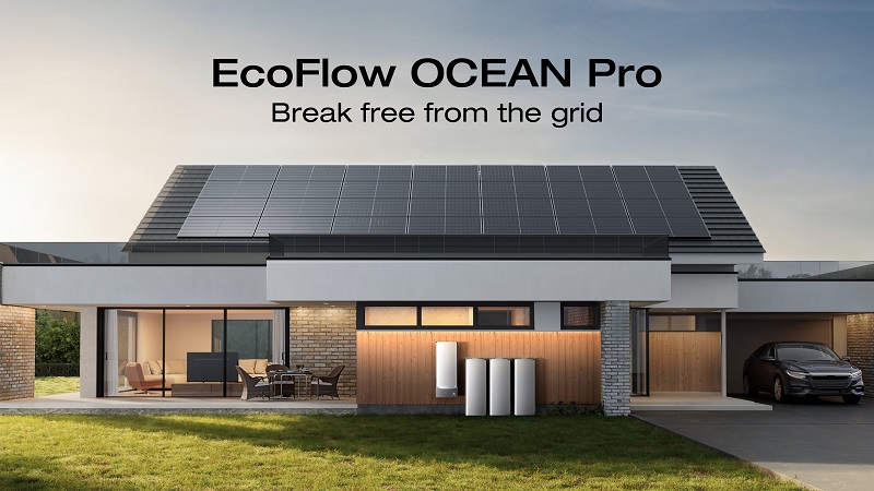 EcoFlow Ocean Pro in operation