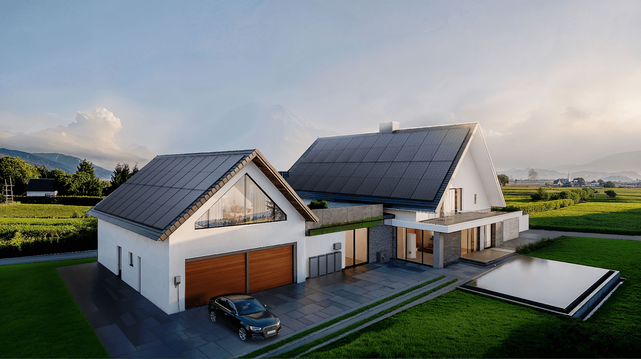 Villa con impianto PowerOcean Plus full house