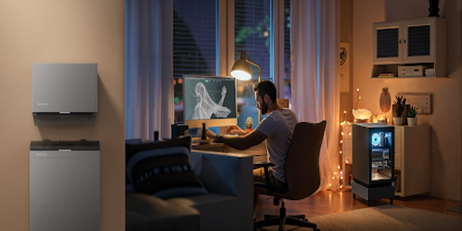 EcoFlow PowerOcean Batteriespeicher für Zuhaus