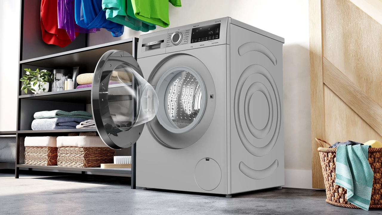 front-load washing machine wattage