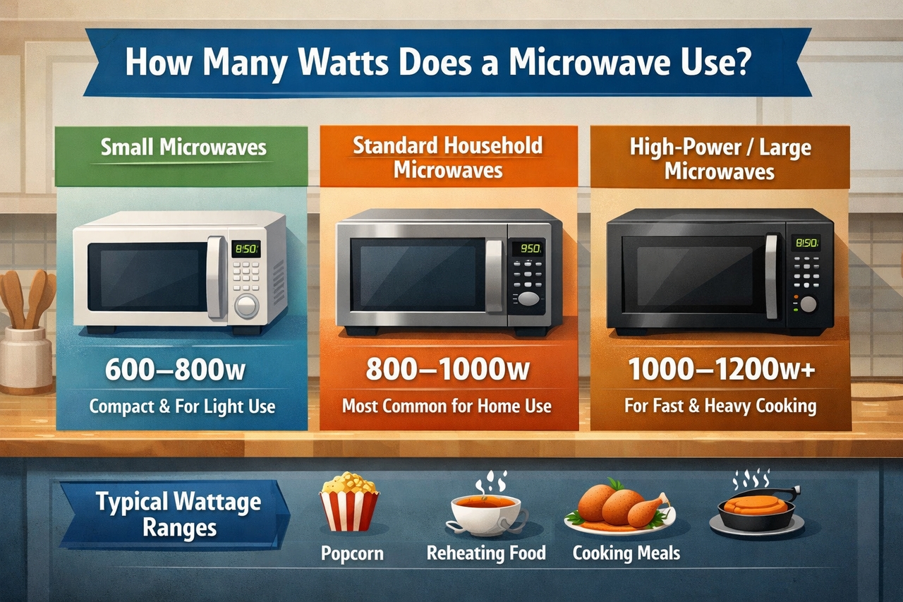 How to Find Your Microwave’s Exact Wattage