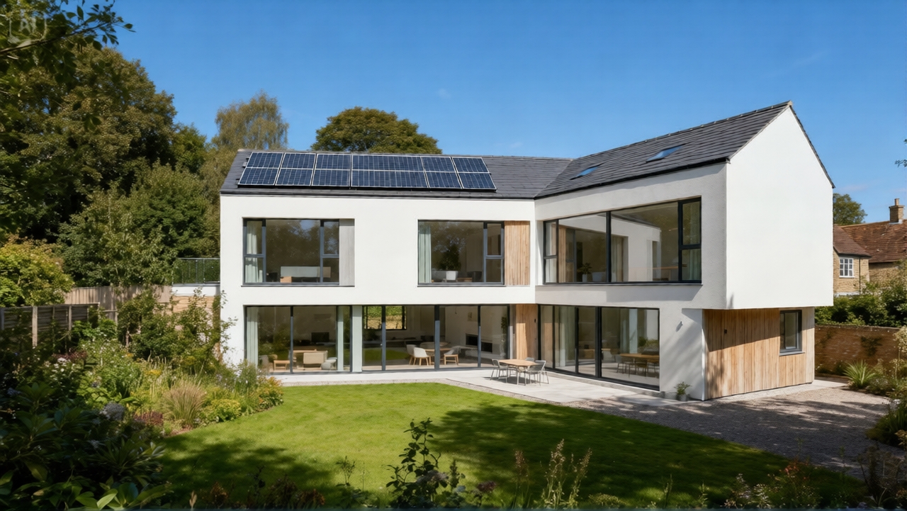 What is an eco-friendly house