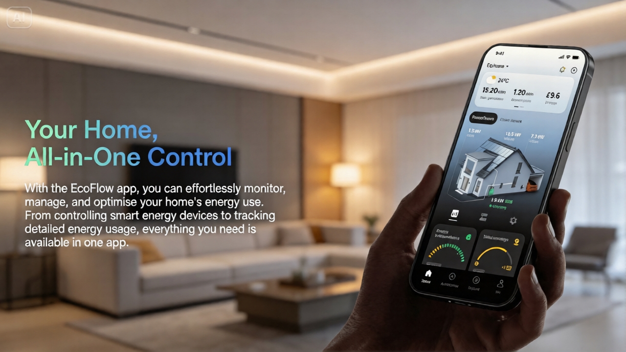 Smart solar optimisation with EcoFlow Intelligent HEMS