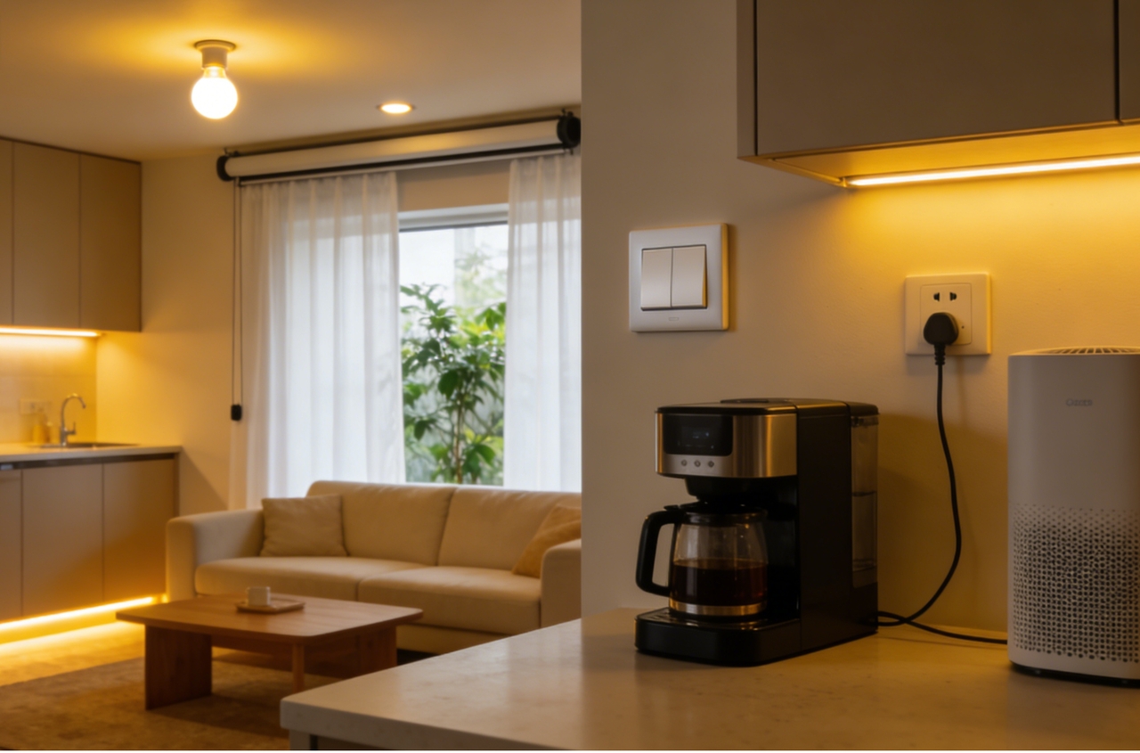 Smart home devices for lighting and automation