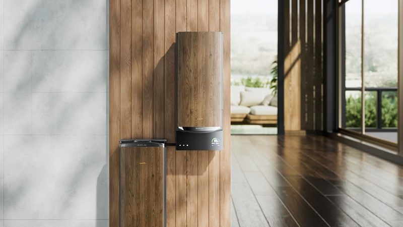 EcoFlow Ocean Pro in premium walnut finish