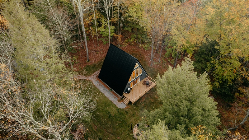 Classic A-frame homes