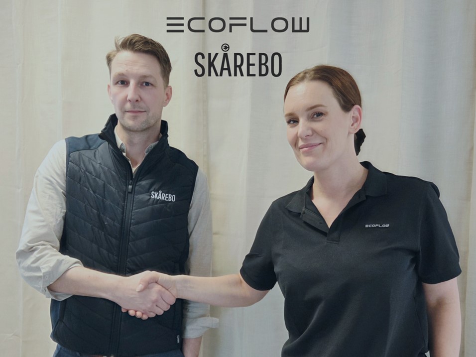 Skårebo Energi AB inleder strategiskt partnerskap med EcoFlow 