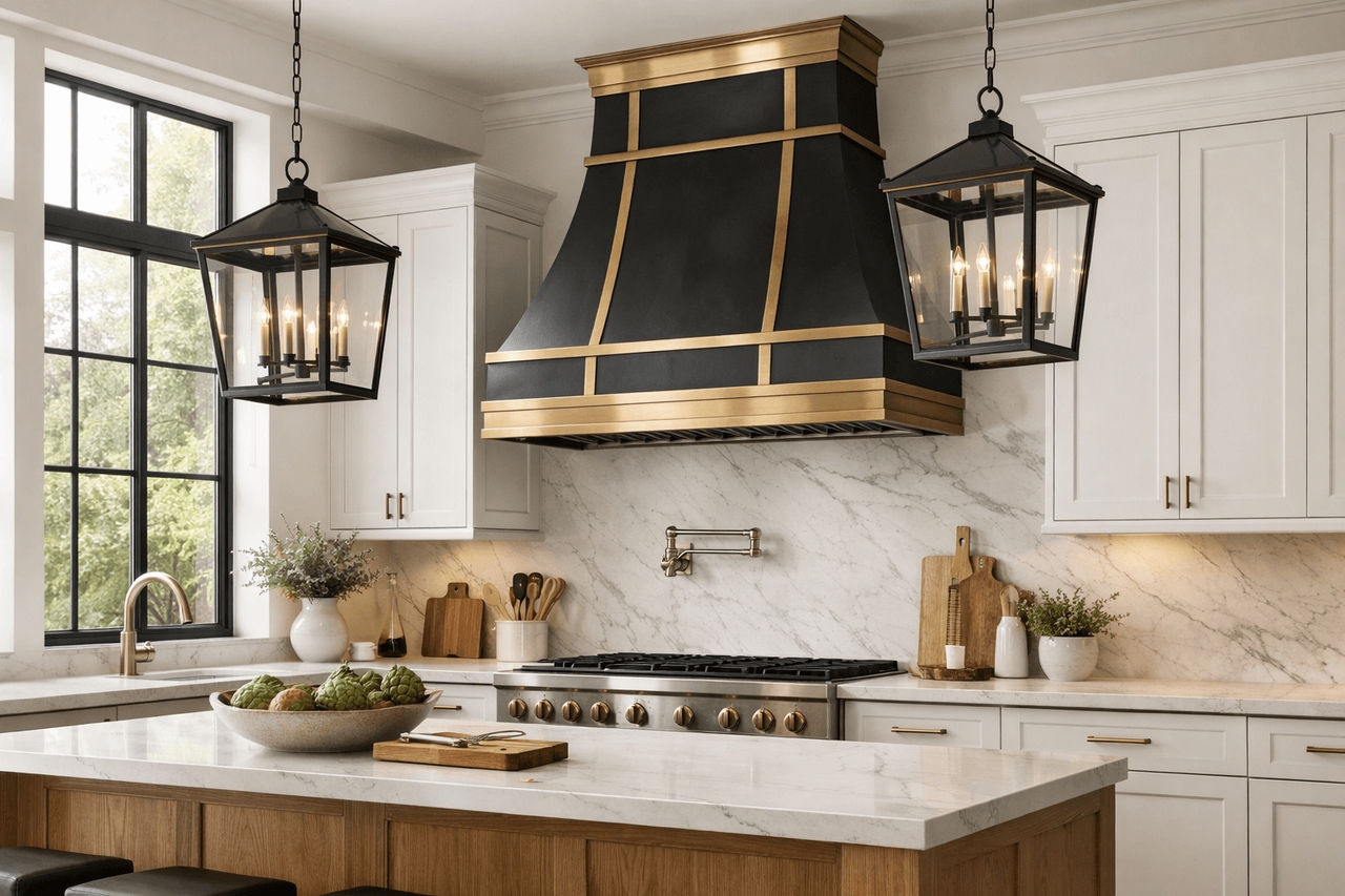 The statement range hood