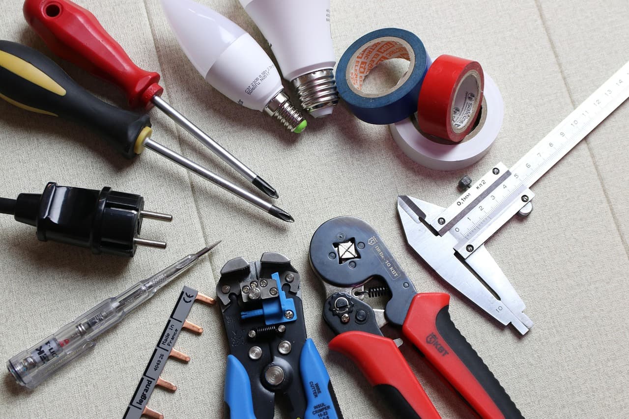 electrical tools and supplies