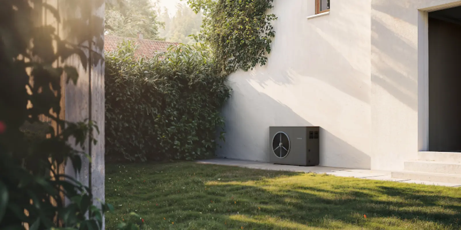 EcoFlow PowerHeat heat pump with solar power