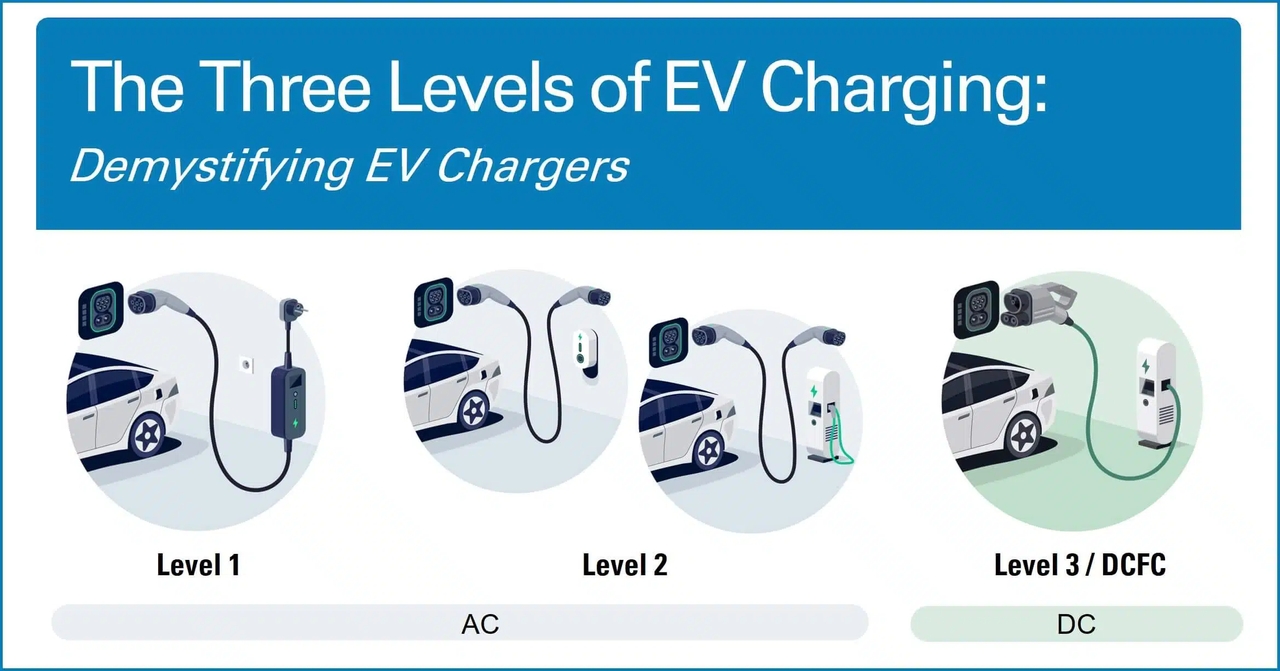 Different level EV charger