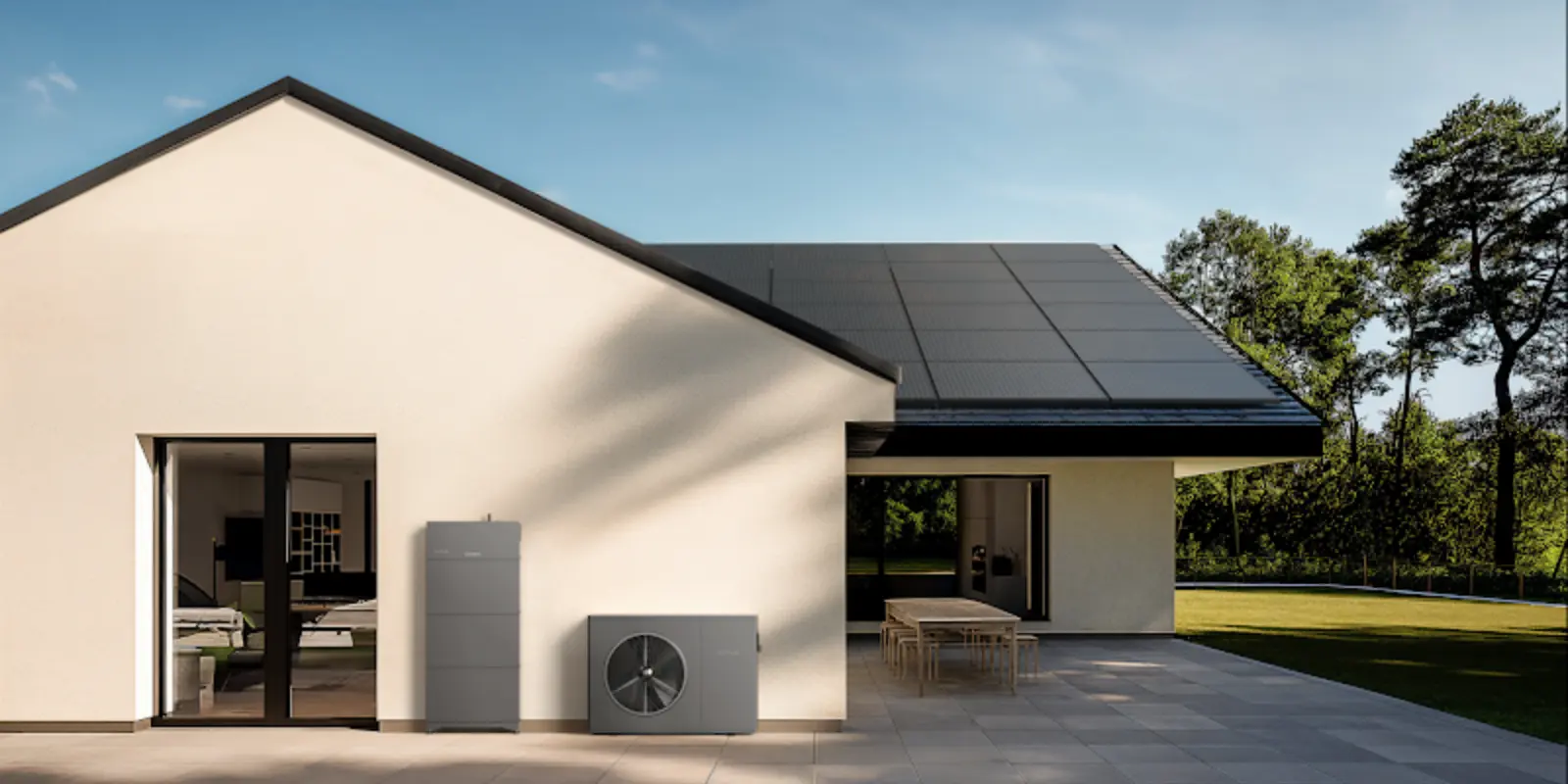 EcoFlow PowerHeat heat pump with solar power