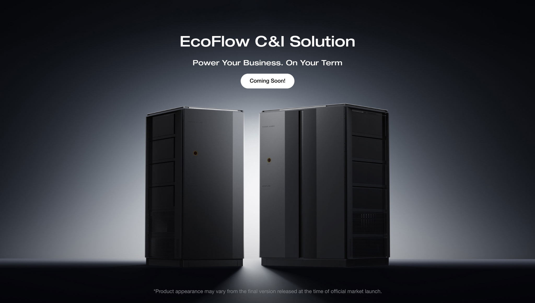 Launch of the EcoFlow C&I Solution