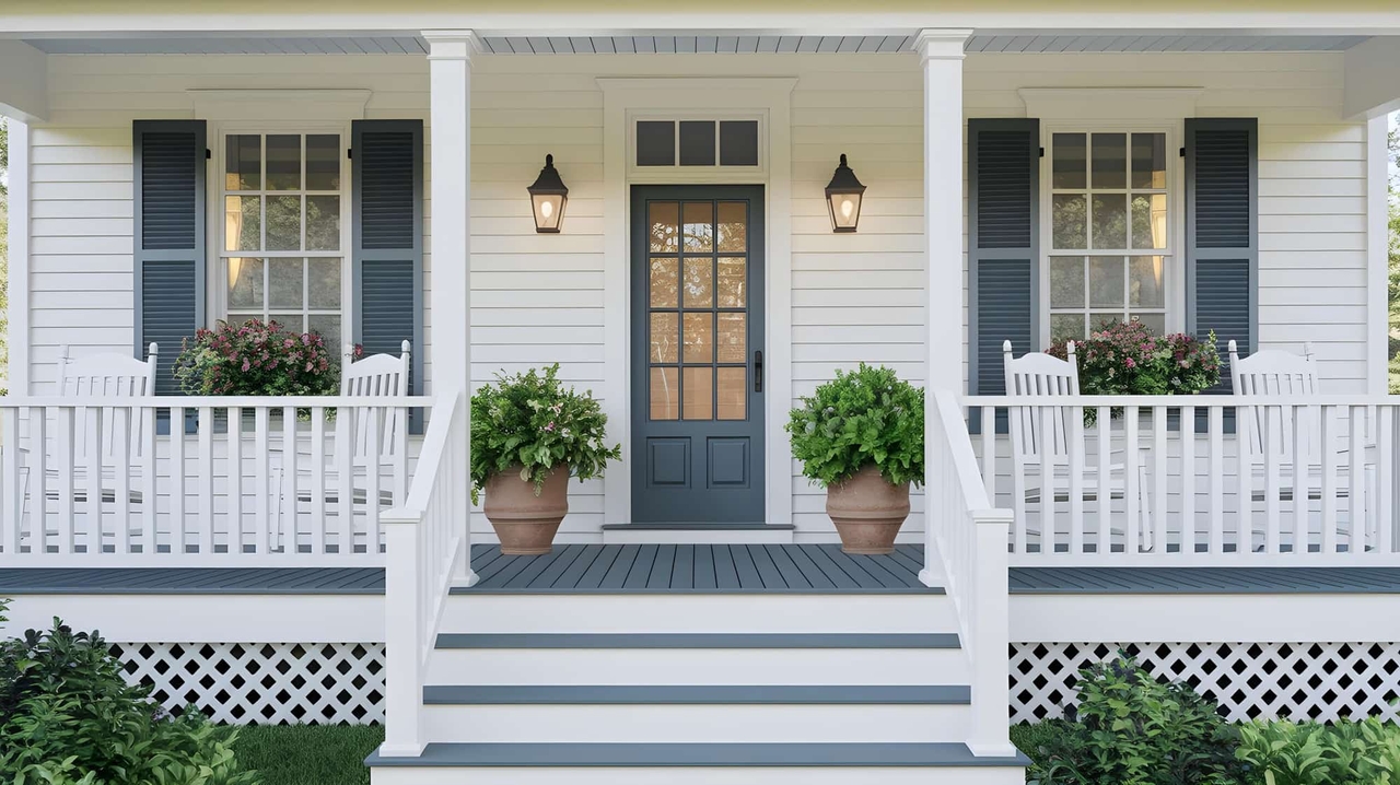 Porch, entry