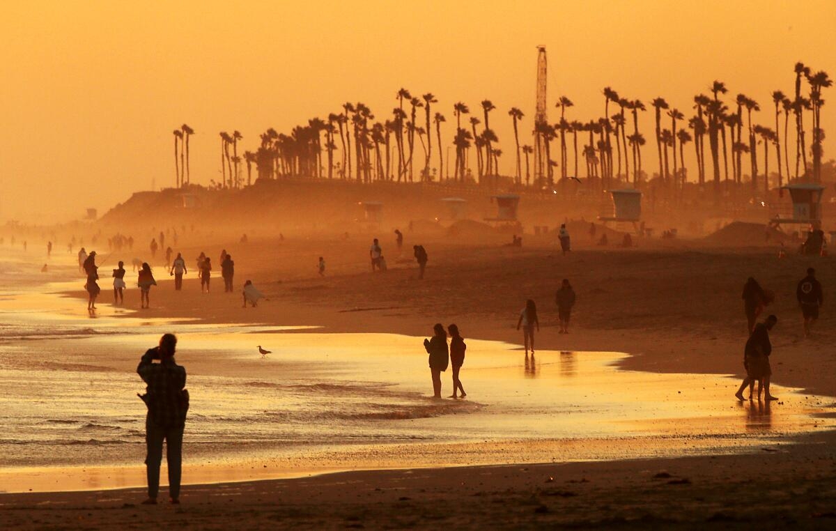 California extreme summer heatwaves