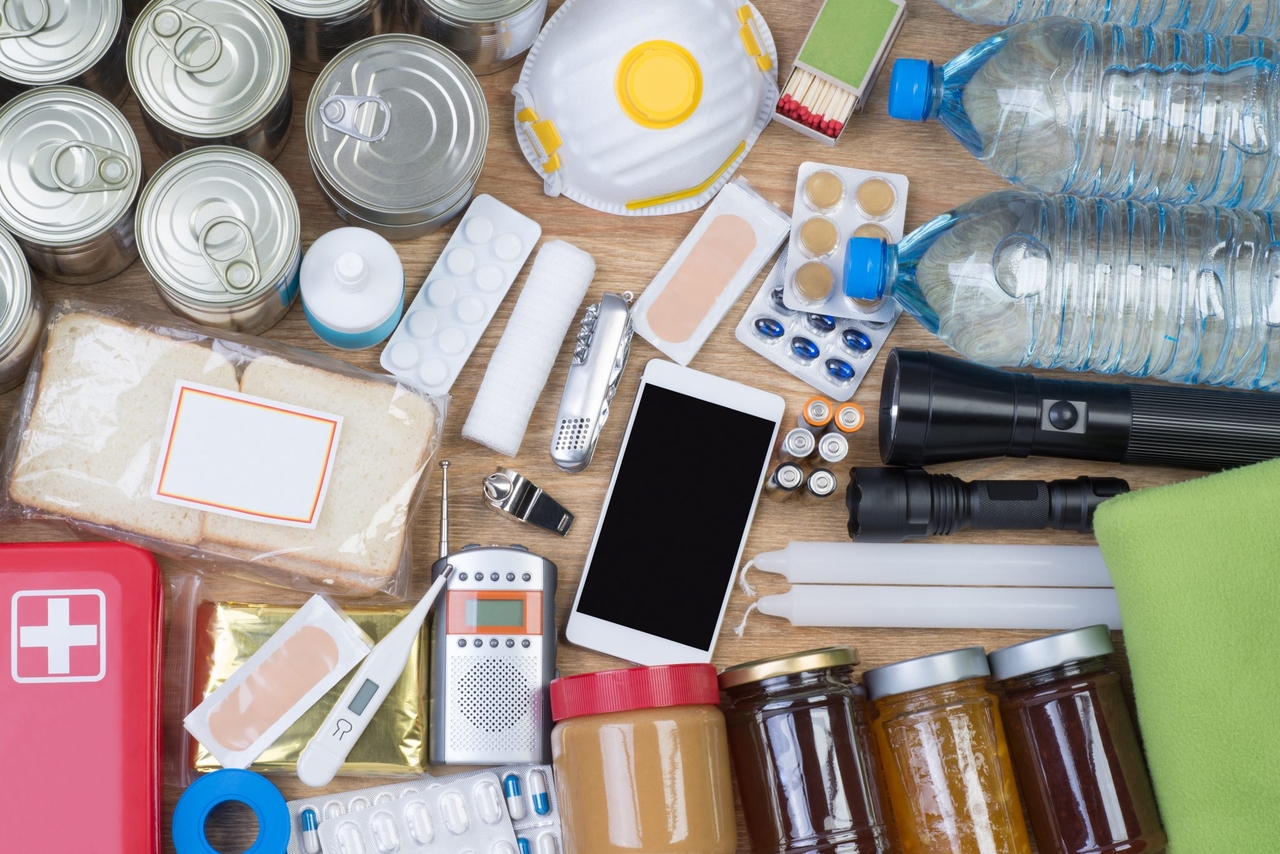 storing emergency supplies