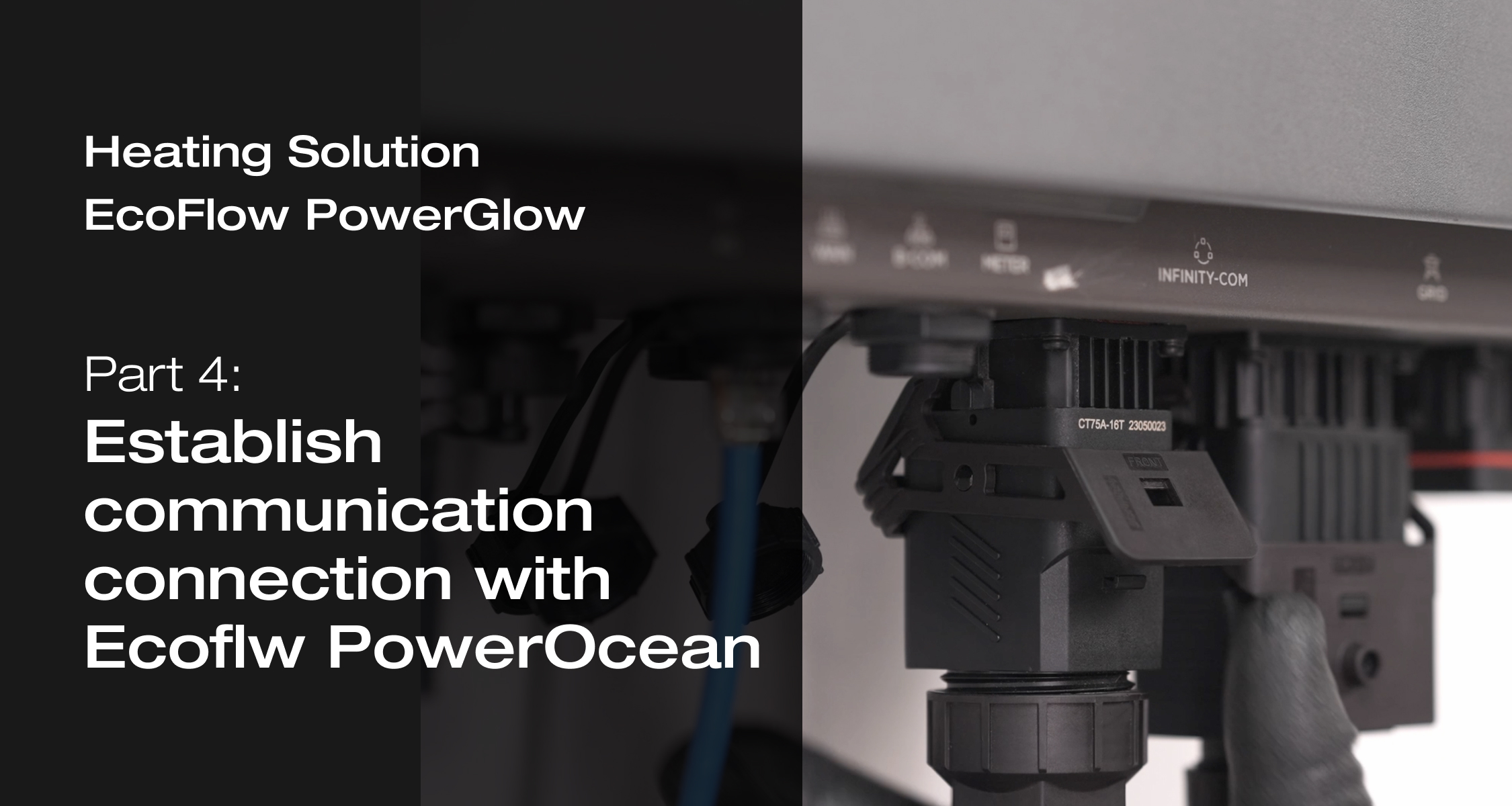 Configuration de la communication pour l'EcoFlow PowerGlow | EcoFlow FR