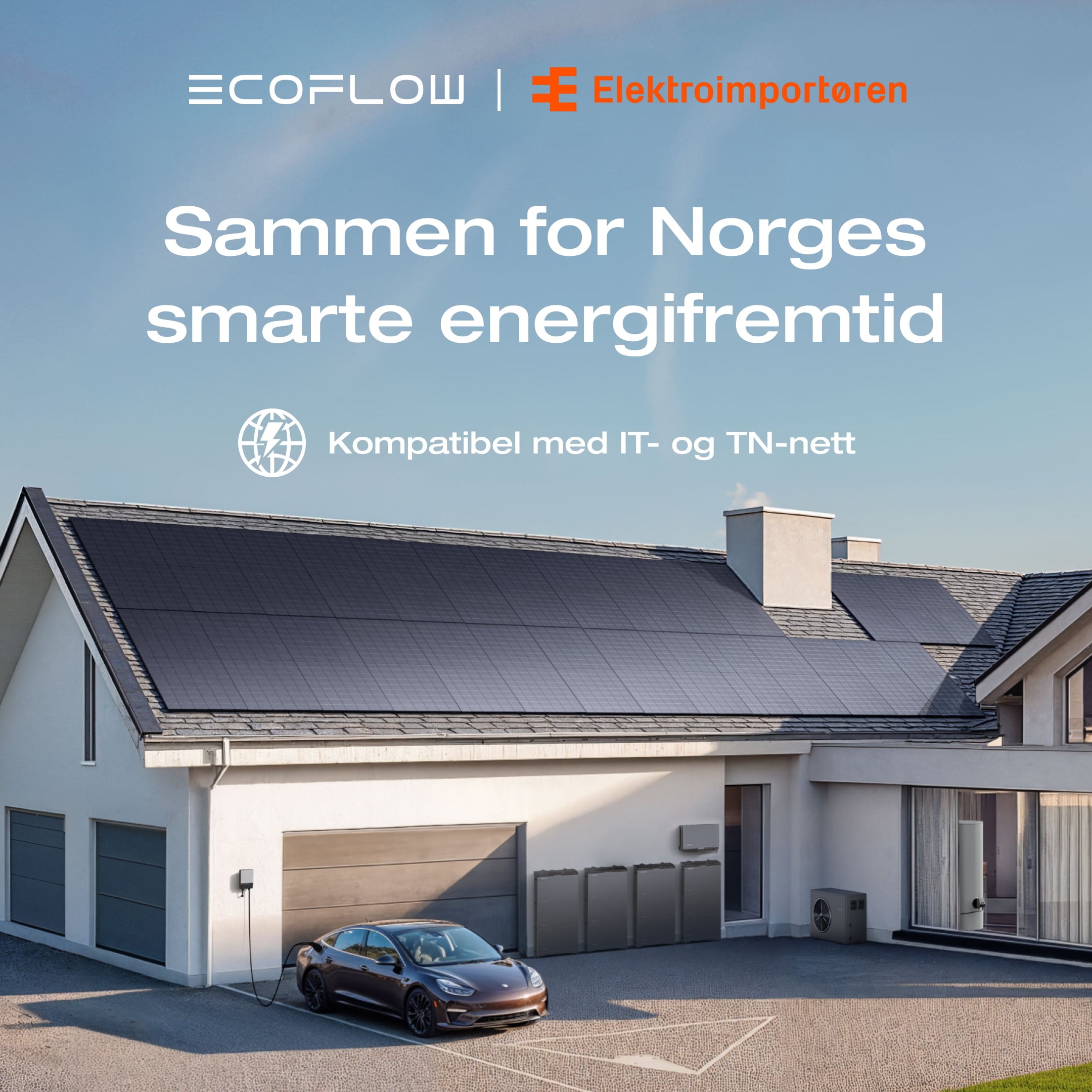 EcoFlow and Elektroimportøren smart energy solutions in Norway
