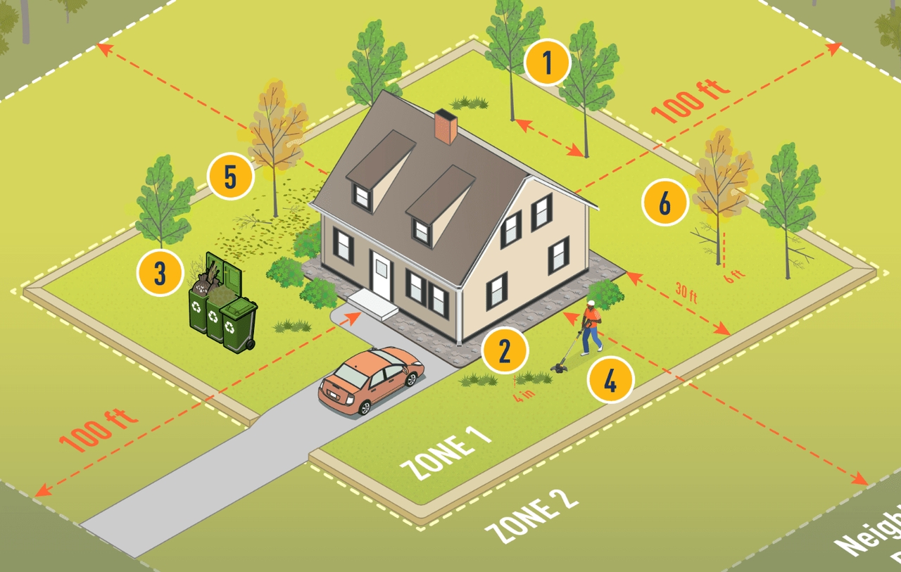 defensible space