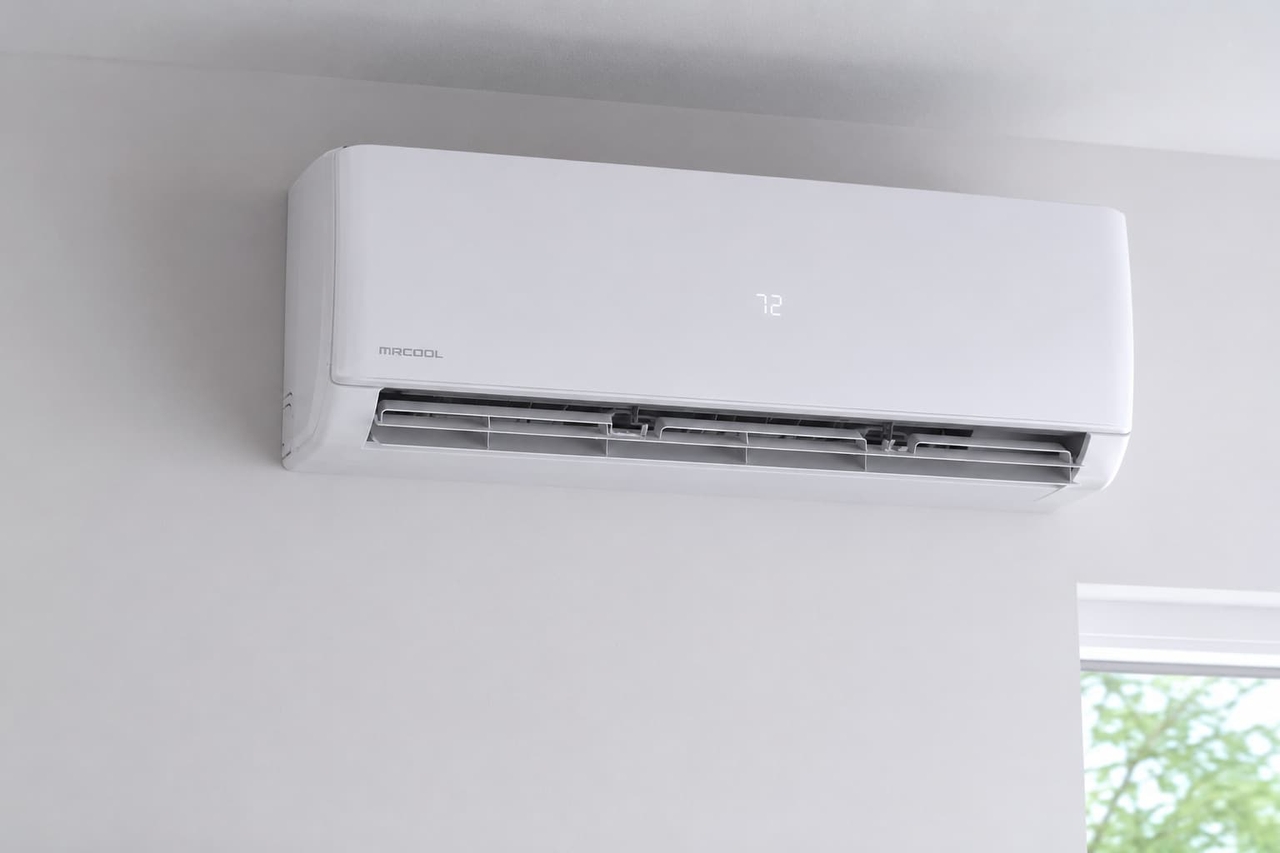 Modern wall split air conditioner