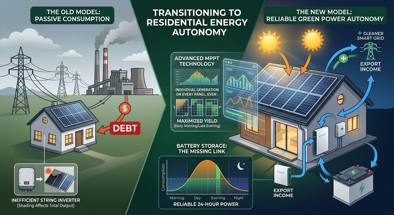 Modern green power solutions vs the original consumption model