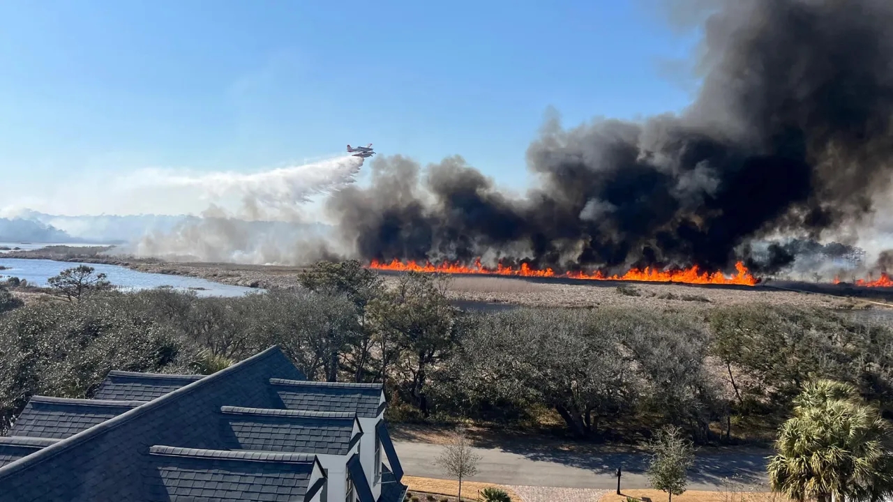 South Carolina wildfire