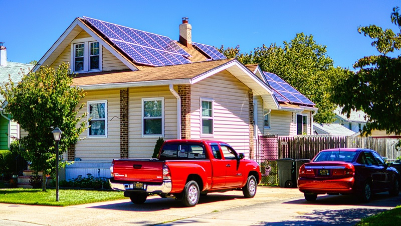 Solar array for homeowners