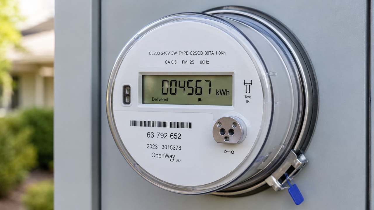 Digital eletric meter