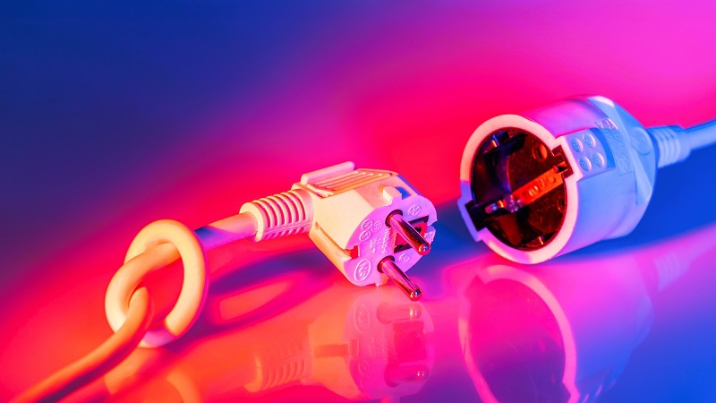 Unplug electricals to mitigate vampire energy