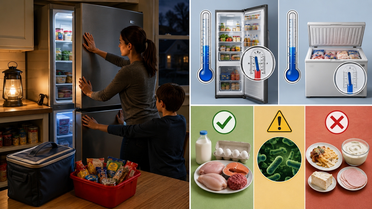 food safety rules for fridges and freezers 