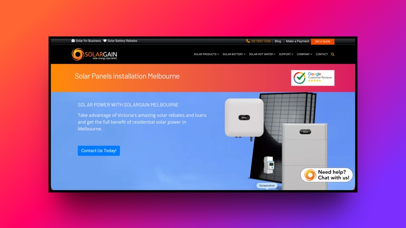 Solargain Melbourne