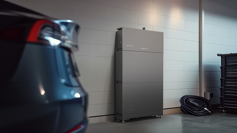 A home energy storage system in operation