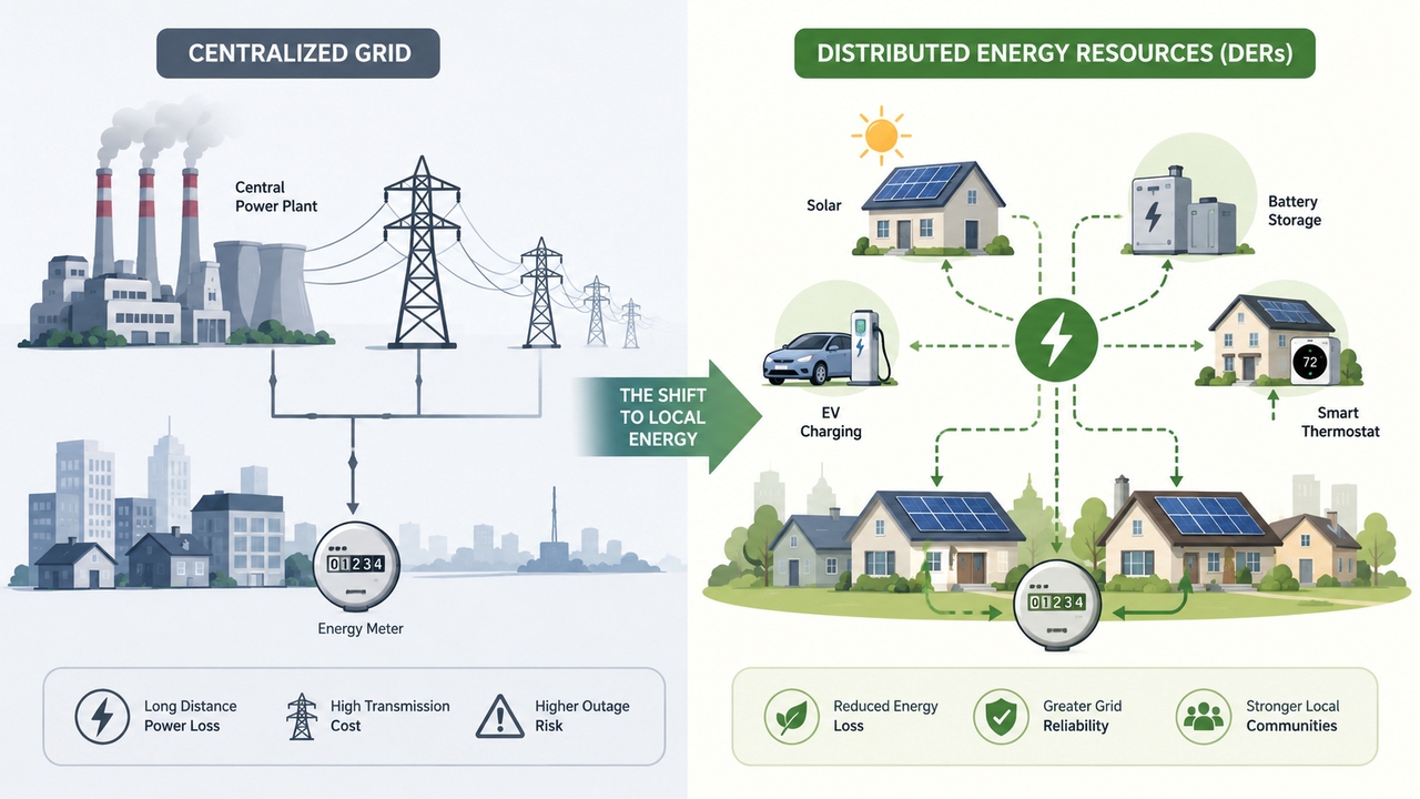 centralized versus distributed energy systems