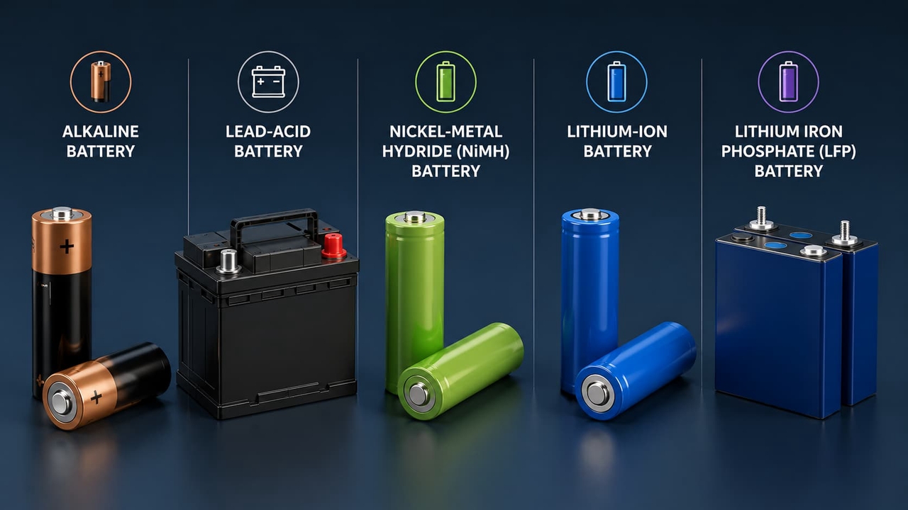 Types of batteries