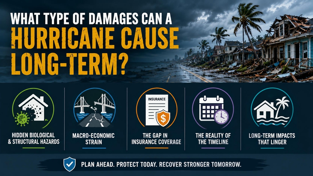 What Type of Damages Can a Hurricane Cause Long-Term?