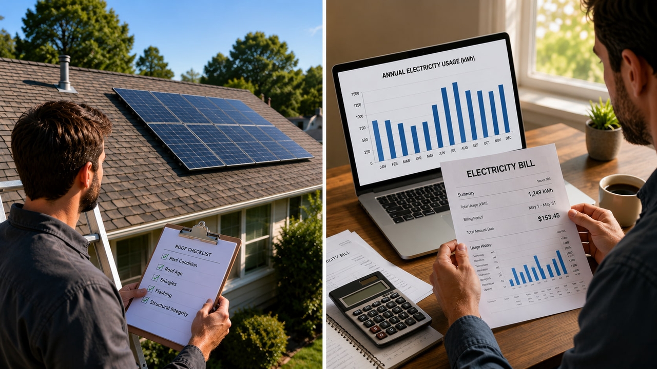 evaluate your home for solar power potential