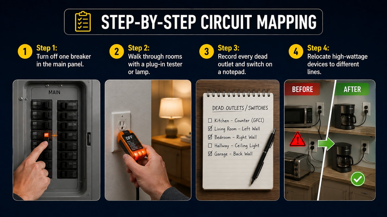 Mapping and Redistributing Your Power Draw
