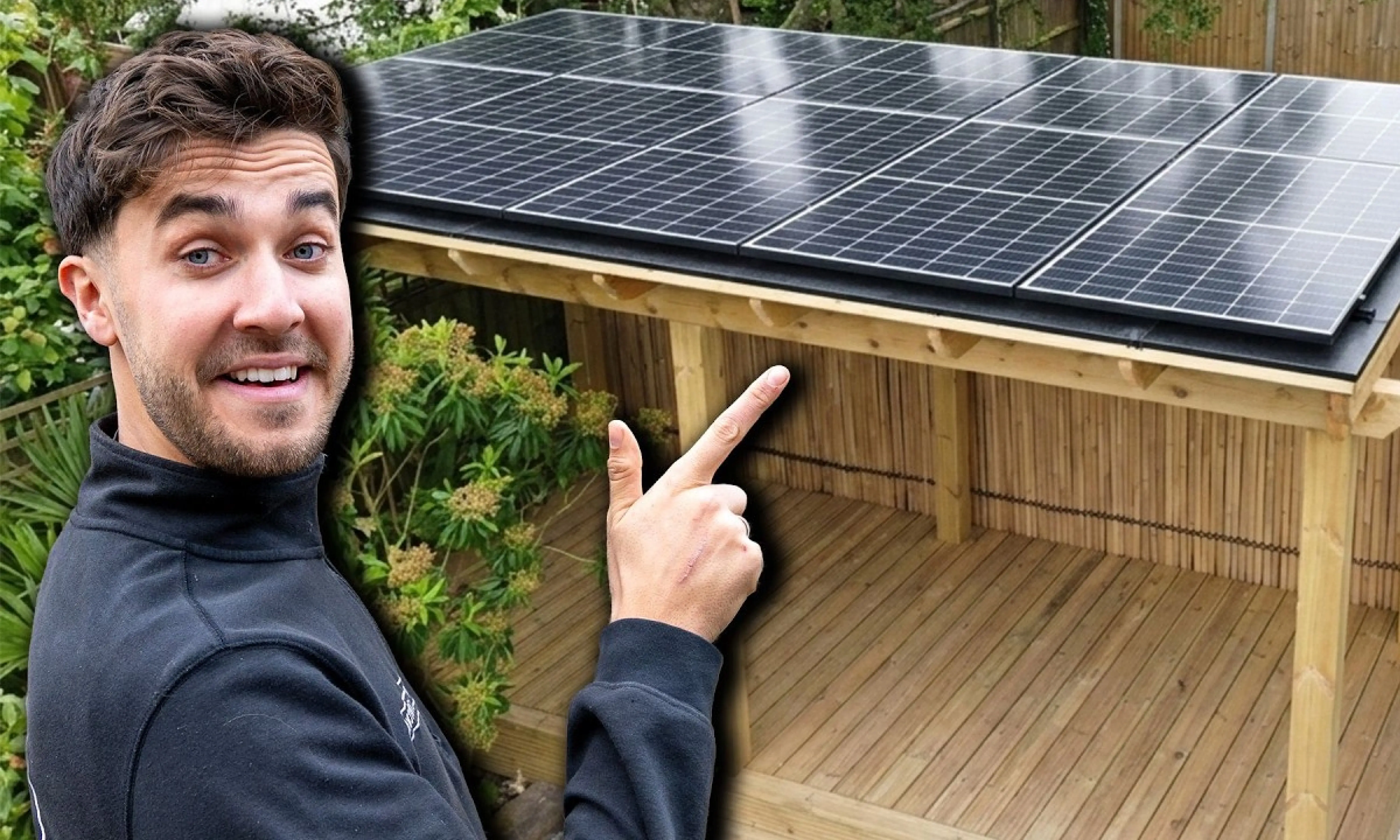 £0 Electricity Bills - I Built a Solar Pergola... Can it Power My WHOLE House?