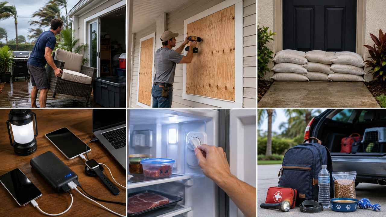 Things to do 24-48 hours before a hurricane