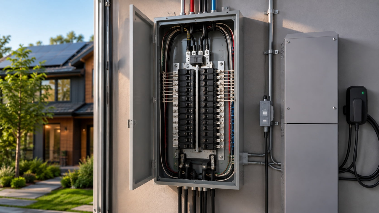 Service panel