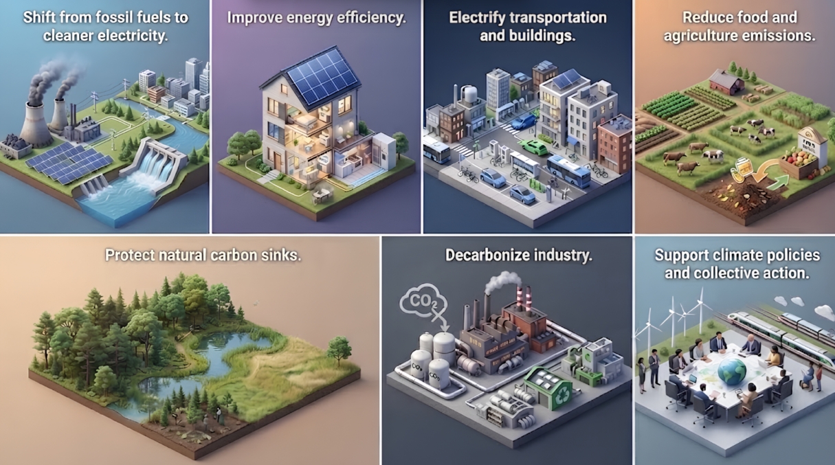 How can we help stop climate change?